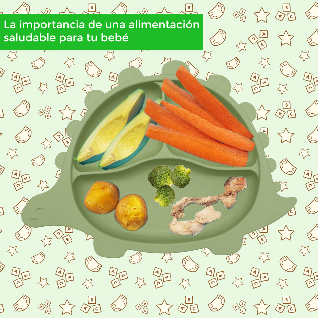 Tips para una alimentación sana en bebés durante la introducción de sólidos