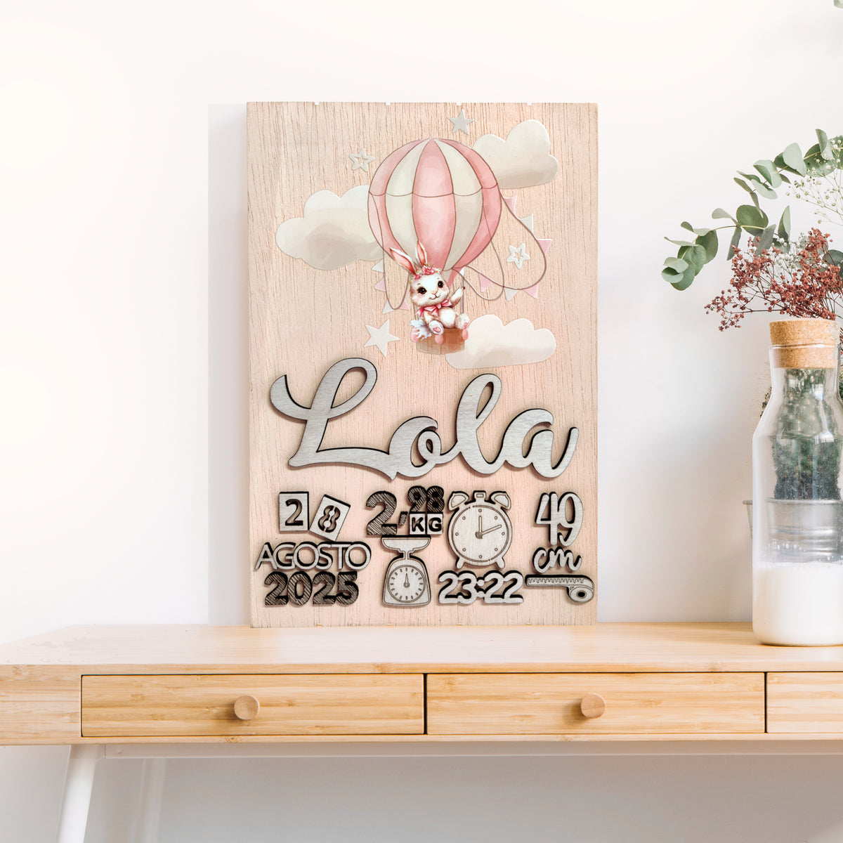 cuadro bebe nacimiento